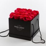 פרחי סבון ורדים-מרובע קטן